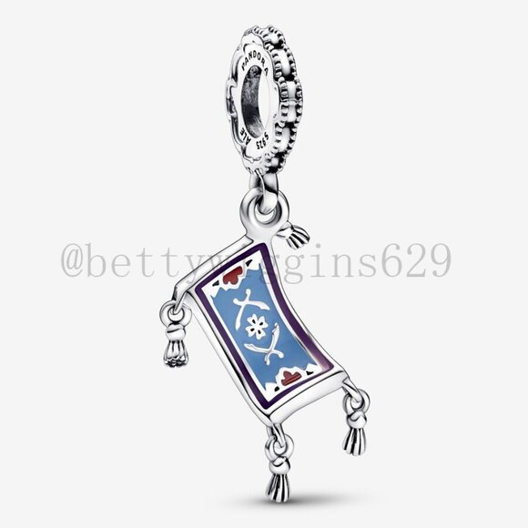 Pandora Aladdin Magic Carpet Dangle Charm - Picture 1 of 6